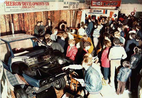 Crowds at the show
